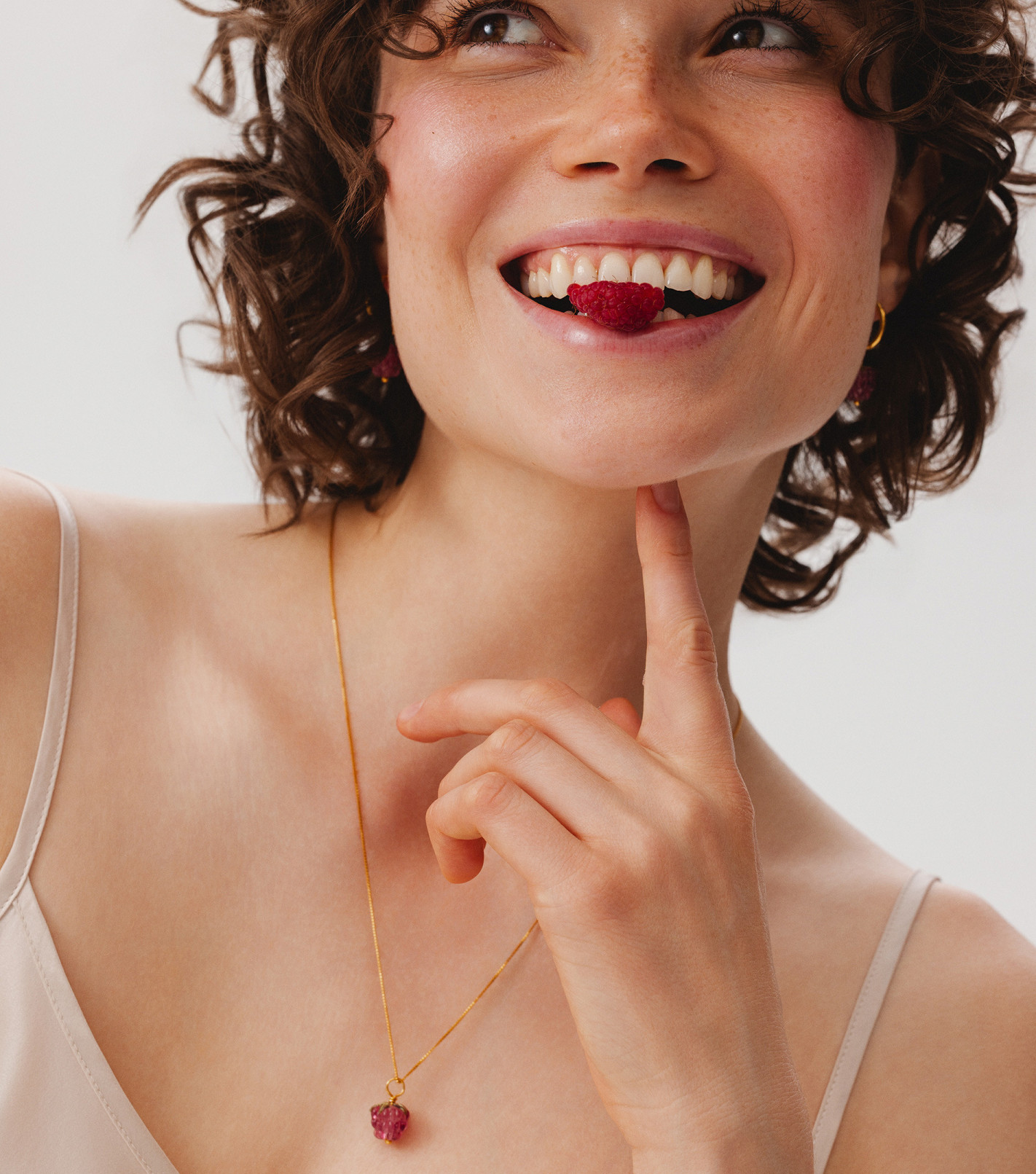 Berry Love Talisman in Gold