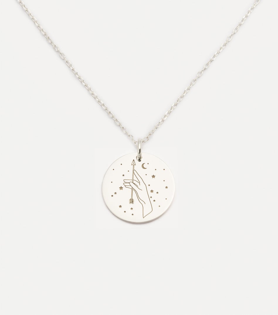 Srebrny naszyjnik z konstelacją My Zodiac