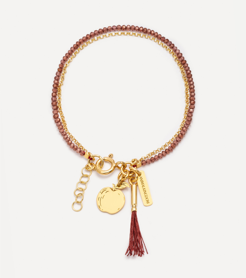 Subtelna bransoletka z kamieniami