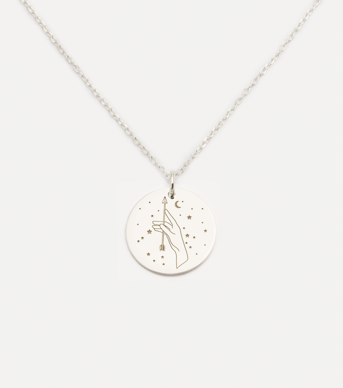 Naszyjnik z podwójnym grawerem