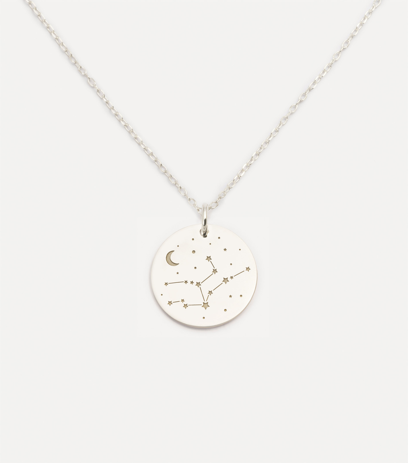 Naszyjnik z dwustronnym medalikiem