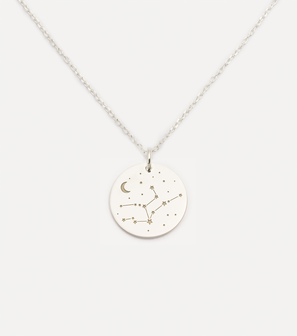 Naszyjnik z dwustronnym medalikiem