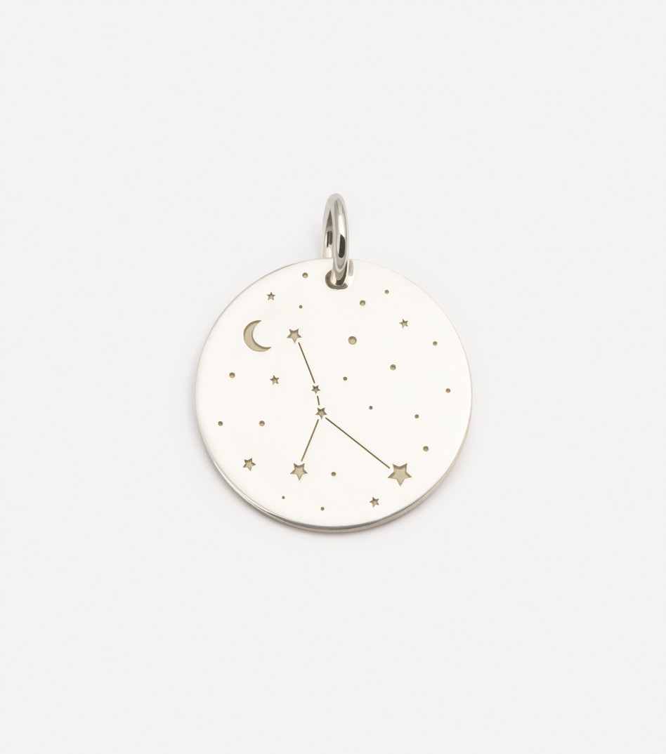 Srebrna biżuteria ze znakiem zodiaku